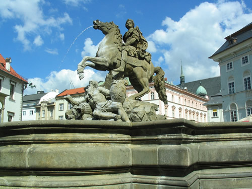Olomouc Caesar fountain
